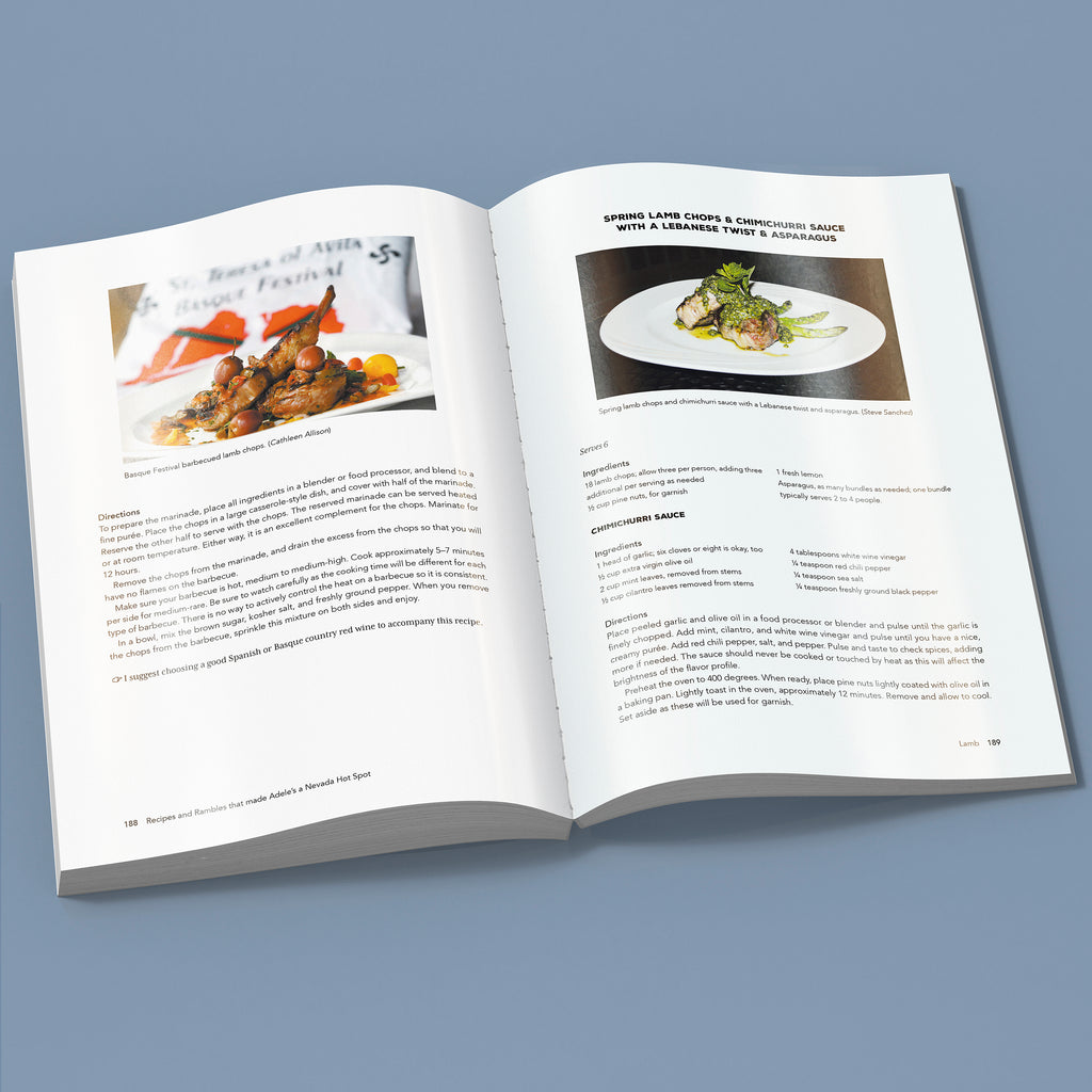 Recipes And Rambles That Made Adele's A Nevada Hot Spot: Forty Years Of Cuisine And History As Told By Chef Charlie Abowd