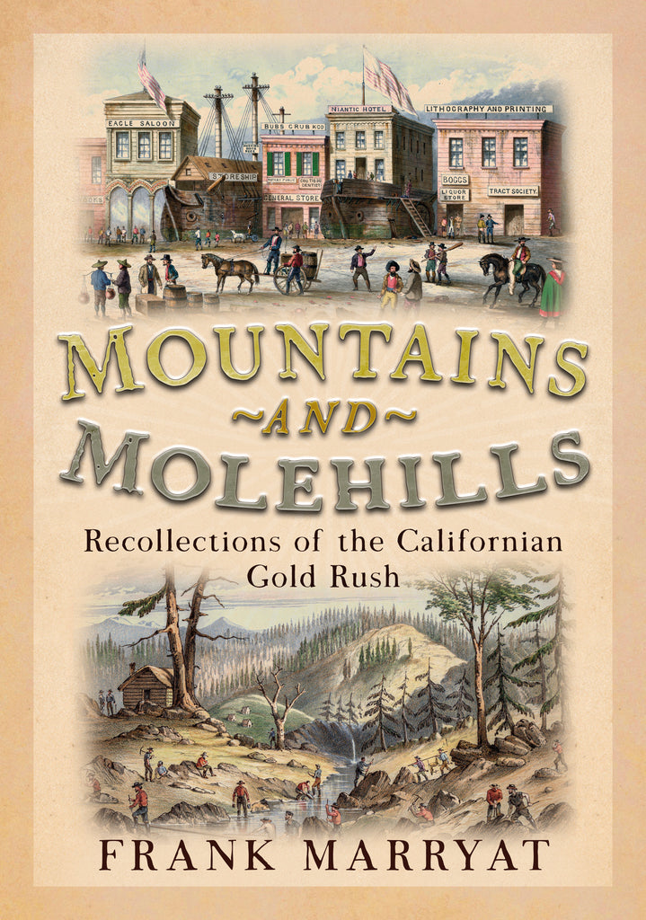 Book cover of 'Mountains and Molehills' with illustrations and text